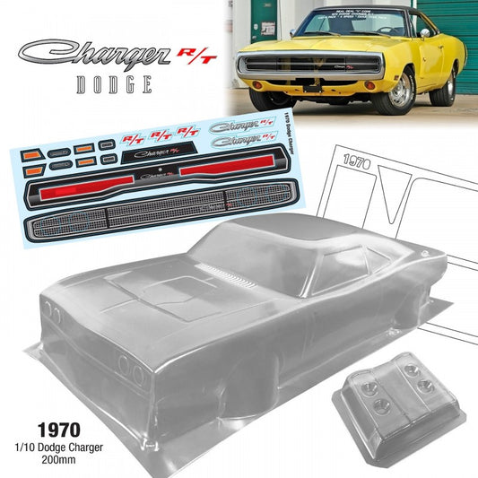 1/10 1970 Dodge Charger 200mm Wide, WB 258mm VTA