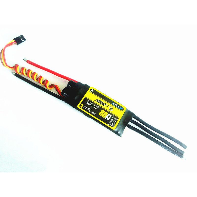 #H-80A. Hornet 80A. Aircraft Heli ESC. Burst 80A/100A 2-6LiPo 5-18NC SBEC