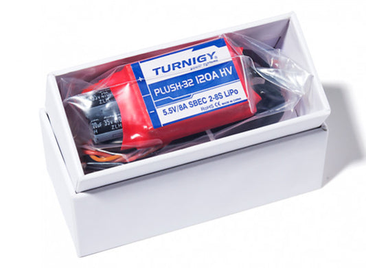 Turnigy Plush-32 120A (2~8S) HV Speed Controller w/BEC