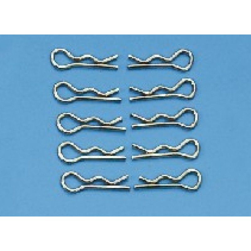 Body Clips small (22 x 7mm) 10 per pk