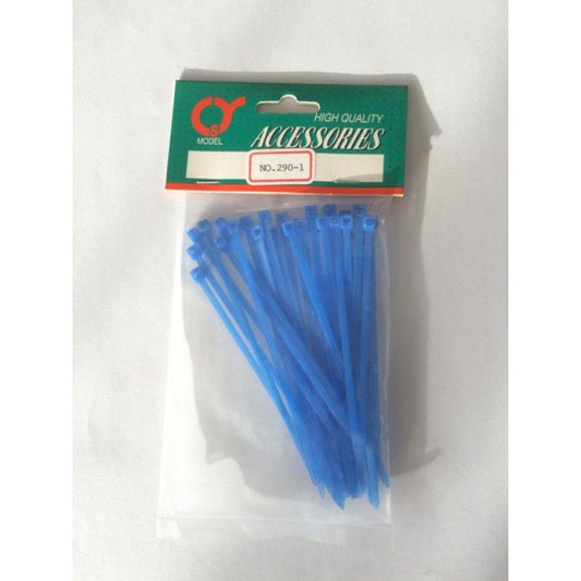 Cable Tie 10cm Blue 30pcs