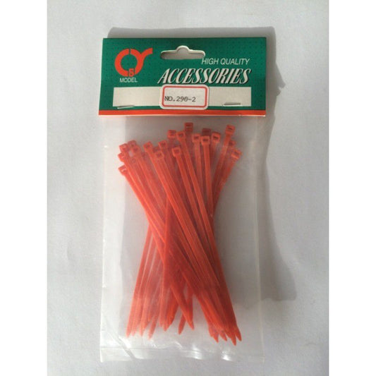 Cable Tie 10cm Orange 30pcs