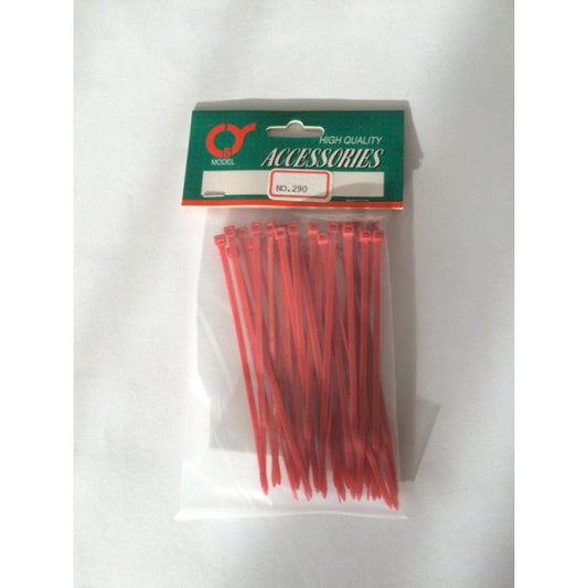 Cable Tie 10cm Red 30pcs