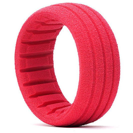 1:8 BUGGY / SC SHAPED INSERT RED (SOFT) (4 PCS) by AKA
