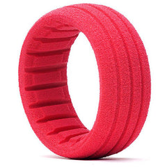 1:8 BUGGY / SC SHAPED INSERT RED (SOFT) (4 PCS) by AKA