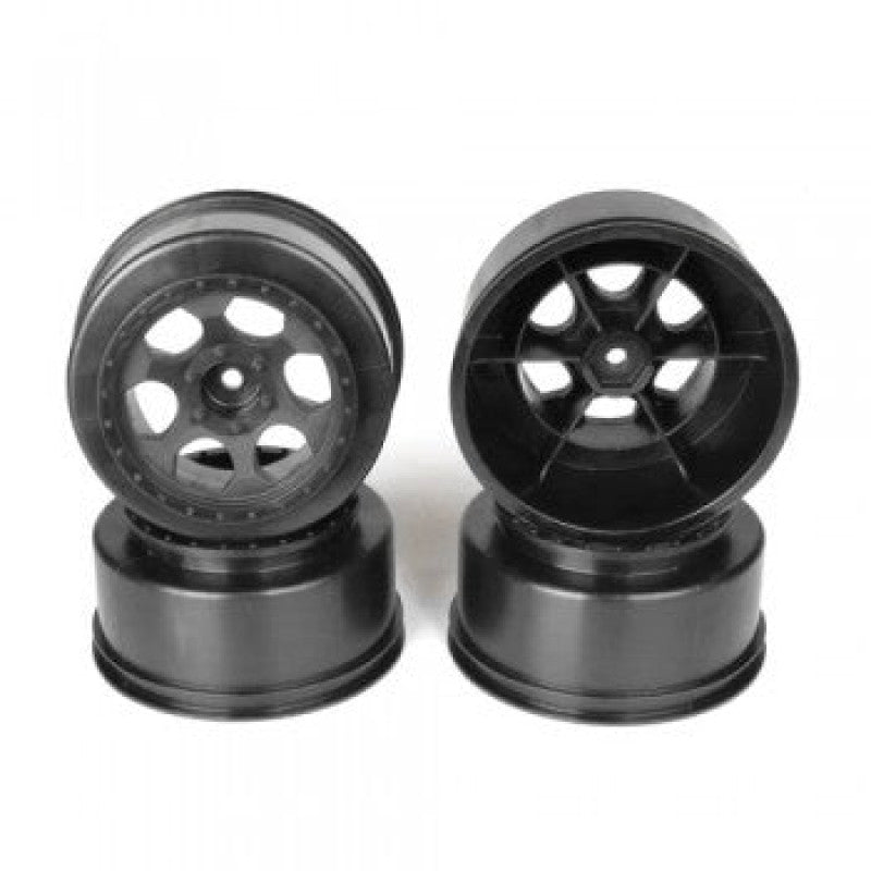 Trinidad SC Wheel for Traxxas Slash Front / BLACK / 4pcs 2.2/3.0in