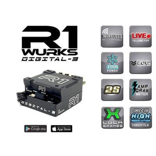 R1 Wurks "Super Stock" 2S Digital 3 ESC