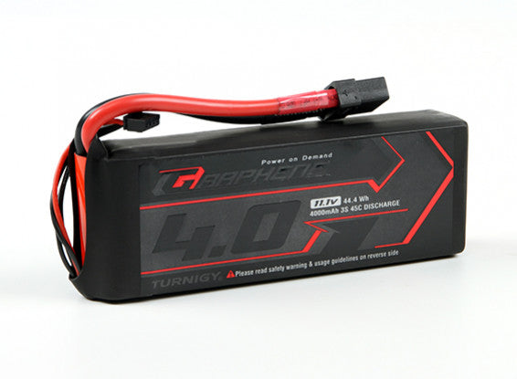 Turnigy Graphene 4000mAh 3S 45C Lipo Pack w/XT90