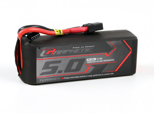 Turnigy Graphene 5000mAh 4S 45C Lipo Pack w/XT90