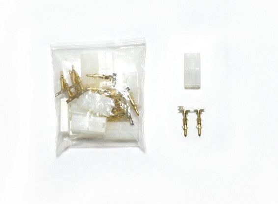 Tamiya Female Connector w/Gold Plated Pins (10pcs)