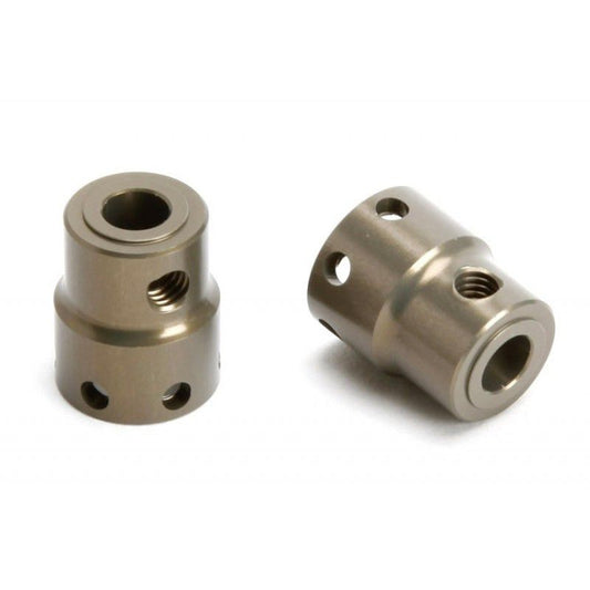 Aluminum F/R diff pinion couplers, 2pcs, Agama