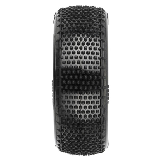 1/10 Rivet Medium Carpet 4WD Front 2.2" Off-Road Buggy Tires (2) by AKA