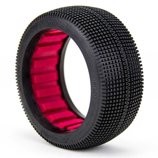 1:8 BUGGY ZIPPS (SOFT - LONG WEAR) WITH RED INSERTS (ONE PAIR)