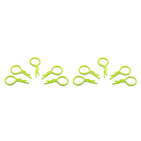 Big Body Clip 1/10 - Fluorescent Yellow (10)