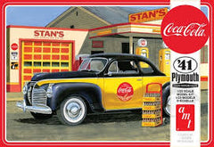 Amt 1/25 '41 Plymouth Coupe Coca-C