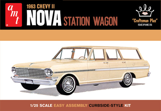 Amt 1/25 '63 Chevy Nova Wagon CPS