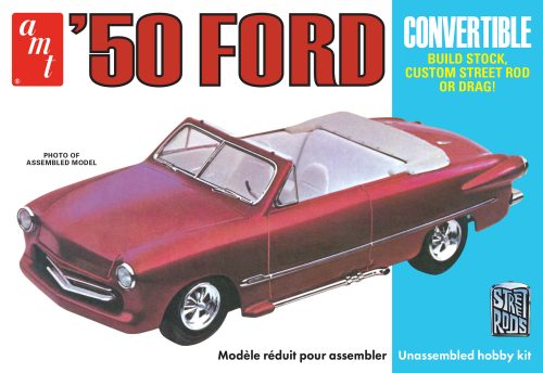 Amt 1/25 '50 Ford Conv. Street Rod