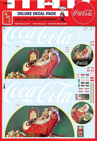 Amt 1/25 Decals: CocaCola /Santa