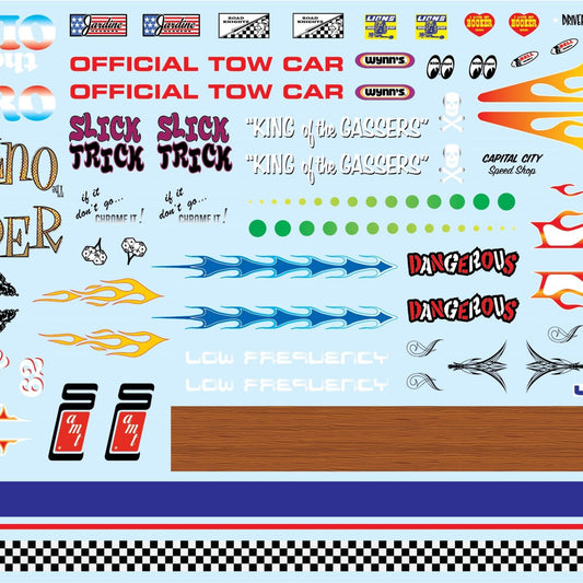Amt 1/25 Best of AMT Decals V1