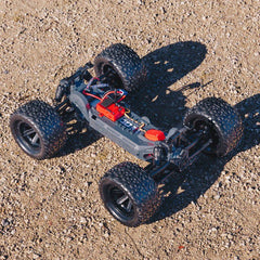 Granite Voltage 2WD Mega 1/10 MT RTR Blue/Black Includes Metal Gear Savox Servo