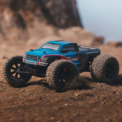 Granite Voltage 2WD Mega 1/10 MT RTR Blue/Black Includes Metal Gear Savox Servo