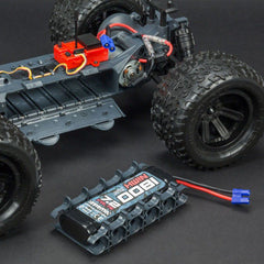 Granite Voltage 2WD Mega 1/10 MT RTR Blue/Black Includes Metal Gear Savox Servo