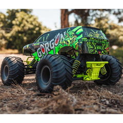 1/10 GORGON 4X2 MEGA 550 Brushed Monster Truck RTR with Battery & Charger