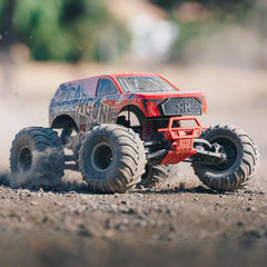 1/10 GORGON 4X2 MEGA 550 Brushed Monster Truck RTR with Battery & Charger, Red