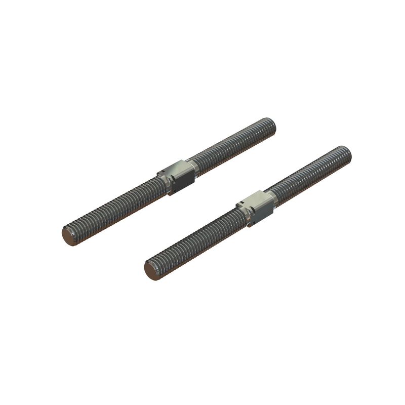 Steel Turnbuckle M8x105mm Silver (2) by ARRMA