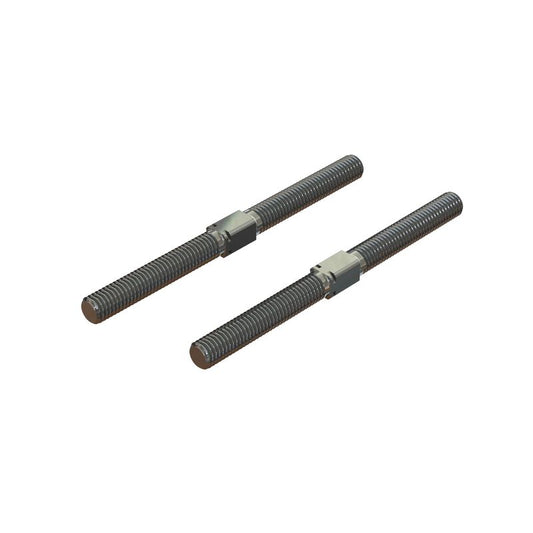 Steel Turnbuckle M8x105mm Silver (2) by ARRMA