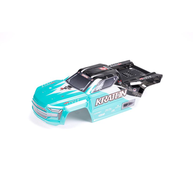 KRATON 4X4 4S BLX Finished Body Teal/Black by ARRMA