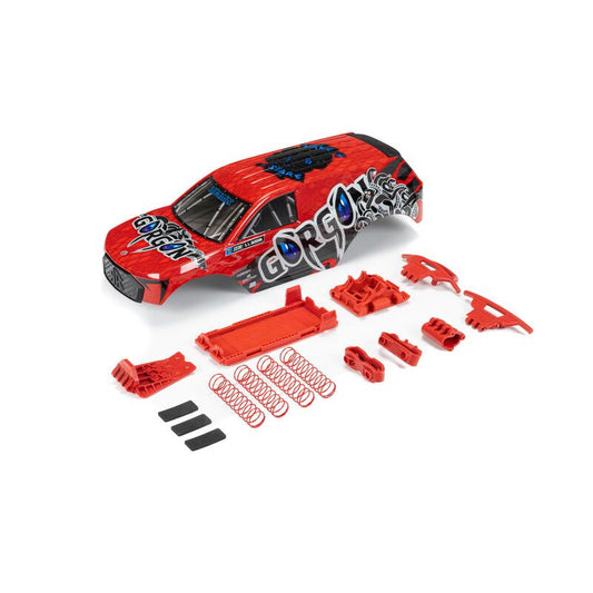 GORGON Painted Decaled Body Set (Red) by ARRMA