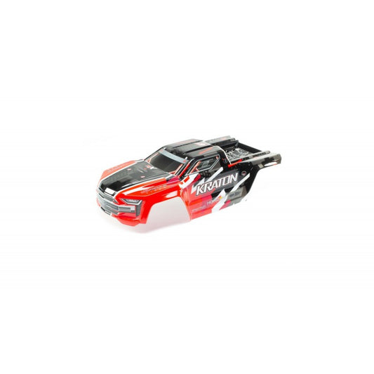 Kraton 6S BLX Painted Decaled Trimmed Body (Red) by ARRMA