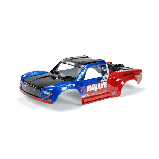 MOJAVE 4S Painted Decalled Trimmed Body Blue/Red by ARRMA