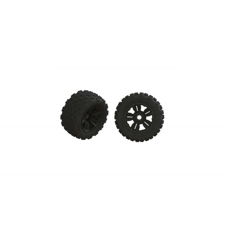 Dboots 'Copperhead2 SB MT' Tire Set Glued (1 Pair) 24mm Hex by ARRMA