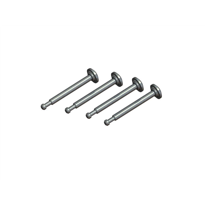 Shock Mount Pin 3x33mm Silver (4) Suits 6S Kraton, Notorious, Outcast, Typon,