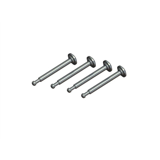 Shock Mount Pin 3x33mm Silver (4) Suits 6S Kraton, Notorious, Outcast, Typon,