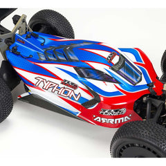 TLR Tuned TYPHON 4S Race or 6S Bash 4WD BLX 1/8 Buggy RTR by ARRMA