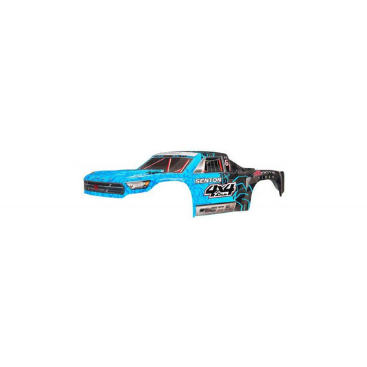 AR402247 Body Pntd Decal Trim Blue Senton 4x4 Mega by ARRMA