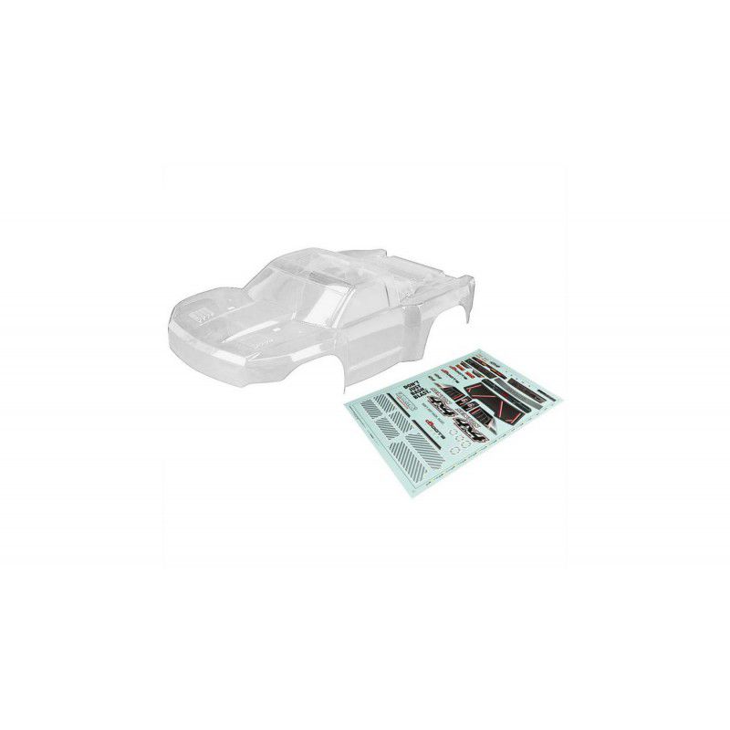 AR402262 1/10 Body Clear with Decals Senton 4x4