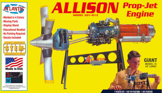 Atlantis 1/10 Allison Prop Jet Engine