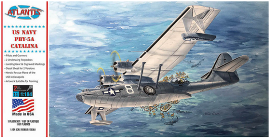 Atlantis 1/104 PBY-5A Catalina