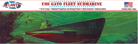 Atlantis WW2 Gato Class Submarine