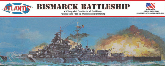 Atlantis 1/600 KM Battleship Bismarck