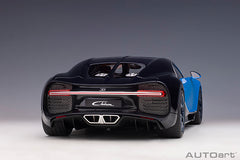 AUTOart 1/12 Bugatti Chiron Blue/Blue