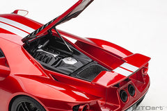 AUTOart 1/18 '17 Ford GT Red w/Silver