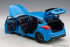 AUTOart 1/18 Ford Focus RS Blue