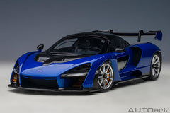 AUTOart 1/18 McLaren Senna Blue