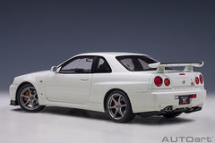 AUTOart 1/18 Skyline R34 GT-R V2 White