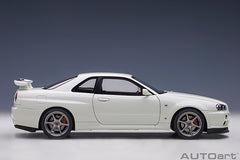 AUTOart 1/18 Skyline R34 GT-R V2 White